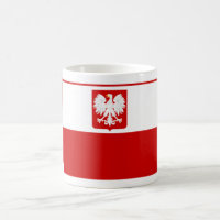 Caneca polonesa da bandeira