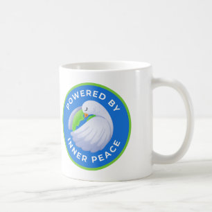 De Café Caneca Pombo da Paz - Movido pela Paz Interior