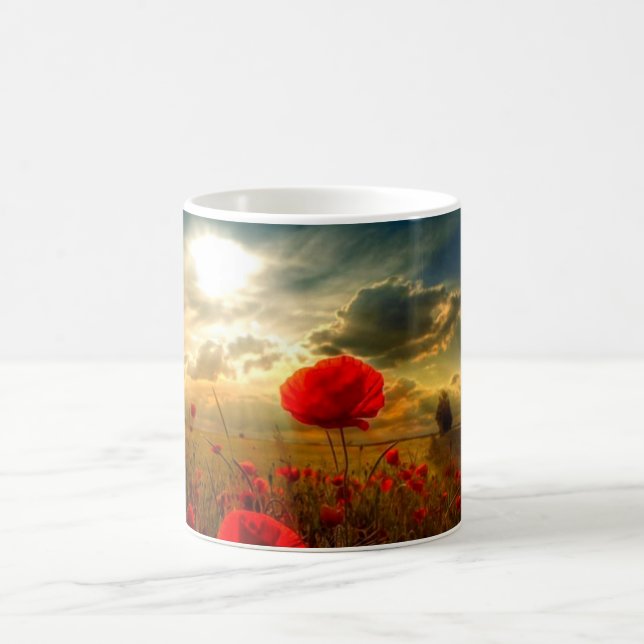 De Café Caneca pôr do sol papoulas (Centro)