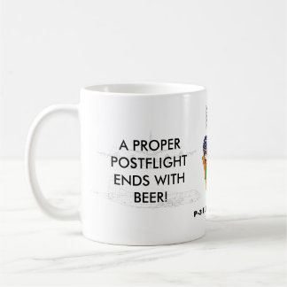 De Café Caneca Preflight/Postflight do FE P-3