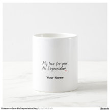 Caneca Presente Contador Romântico Sem Depreciação