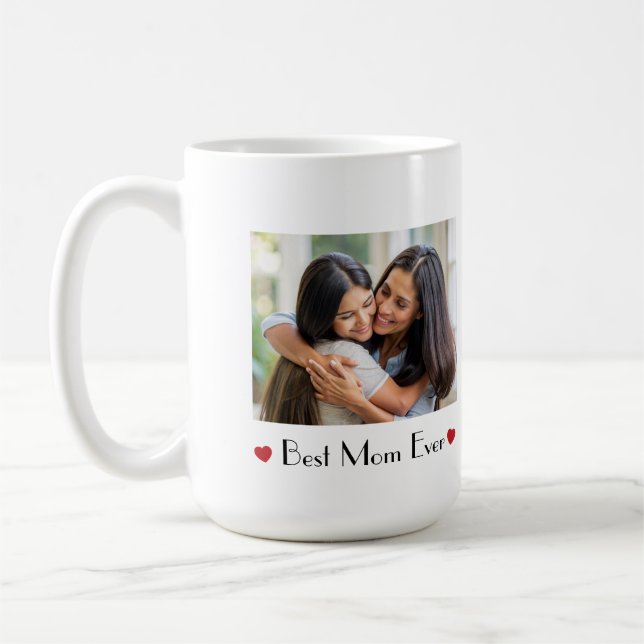 De Café Caneca Presente Melhor Mãe do Mundo | Presente par (Esquerda)
