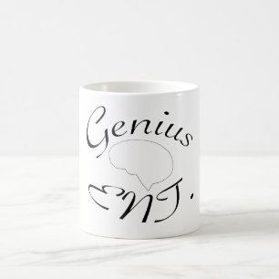 De Café Caneca preta/branca do entretenimento do gênio