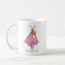 Caneca preta dos Pinups - Audrey