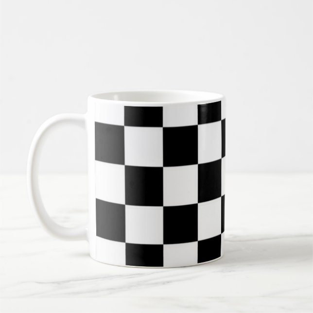 De Café Caneca preta e branca (Esquerda)