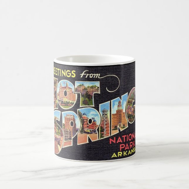 De Café Caneca Preta Vintage Hot Springs Arkansas (Centro)