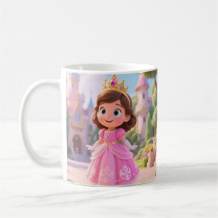 De Café Caneca Princesa Sonho – Vibrações Reais Rosa Fofa