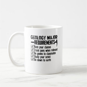 De Café Caneca principal das exigências da geologia