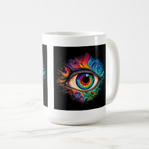 De Café Caneca Psicodélica Clássica, 15 oz