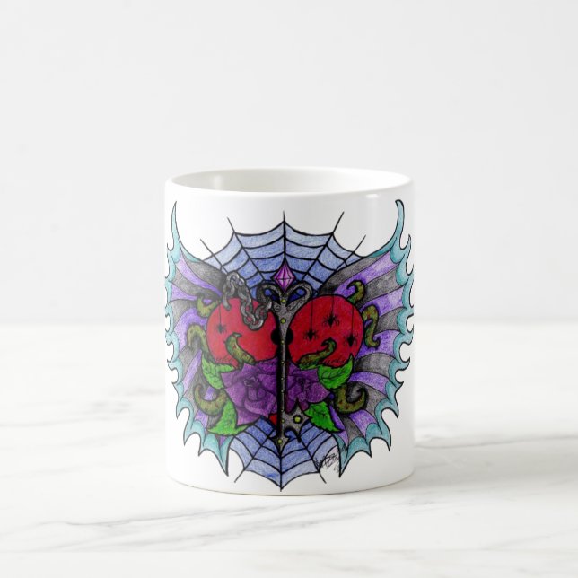 De Café Caneca Psyko-Daizie Coração Alado (Centro)