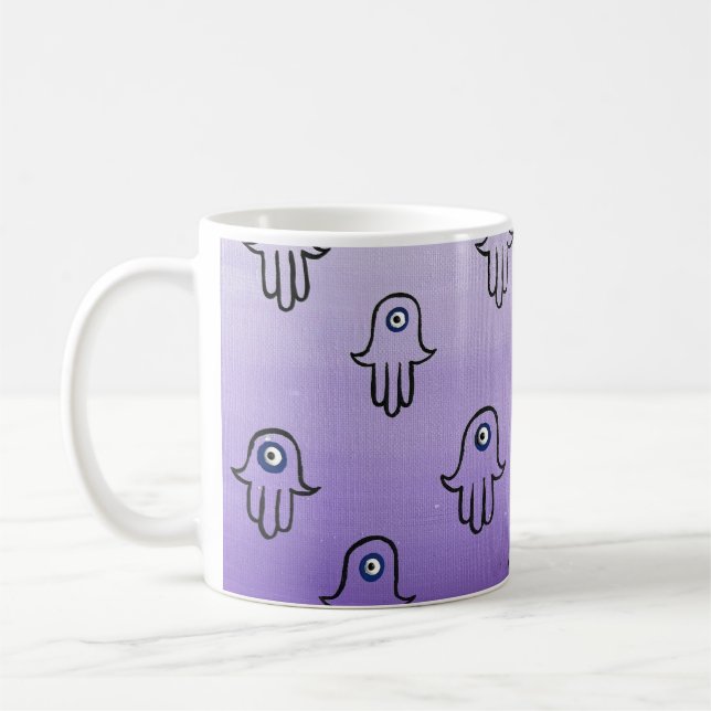 De Café Caneca Purple Hamsey (Esquerda)