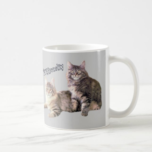 De Café Caneca PURRsonality dos gatos (Direita)