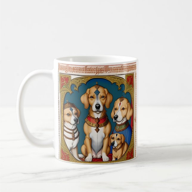 De Café Caneca Quatro Cães  (Esquerda)