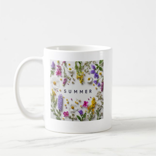 De Café Caneca Quatro Estações Design Verão (Esquerda)