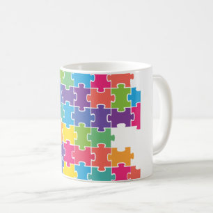 De Café Caneca Quebra-Cabeça Sortido