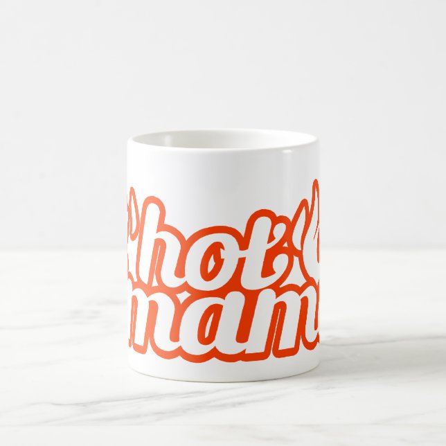De Café Caneca quente da laranja do mama (Centro)