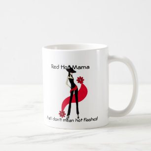 De Café Caneca quente do Mama flashes quentes da diva para