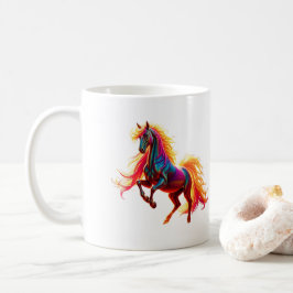 De Café Caneca Rainbow Horse