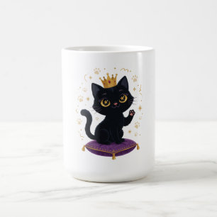 De Café Caneca Rainha Gata Preta Presente Real Para Amante