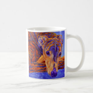De Café Caneca rajado do galgo - "ás "