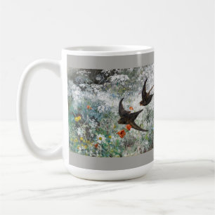 De Café Caneca rápida dos animais selvagens da flor do