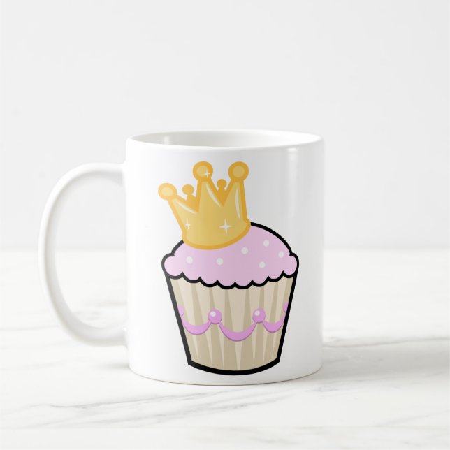 De Café Caneca real do cupcake (uma tomada partido) (Esquerda)