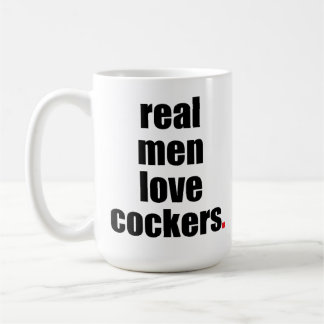 De Café Caneca real dos Cockers do amor dos homens
