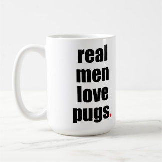 De Café Caneca real dos Pugs do amor dos homens