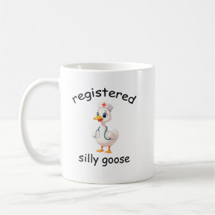 De Café Caneca Registered Silly Goose, caneca RN, Caneca d