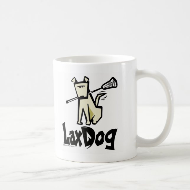 De Café Caneca relaxado do cão (Direita)