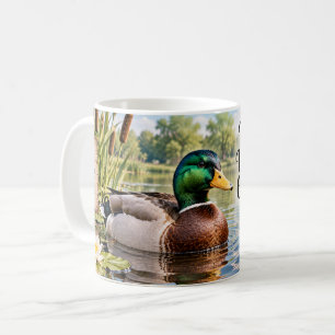 De Café Caneca Relaxar Descontrair Quack no Pato