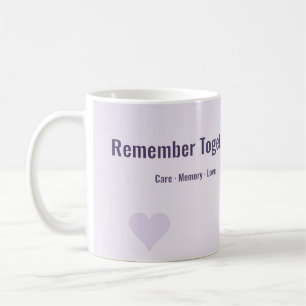 De Café Caneca Remember Together Mundo do Coração Roxo C