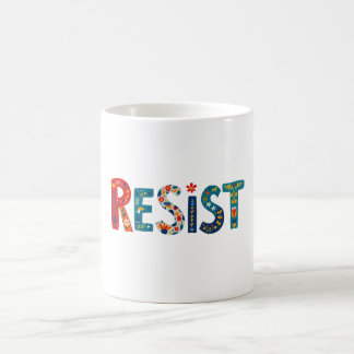 De Café caneca RESIST