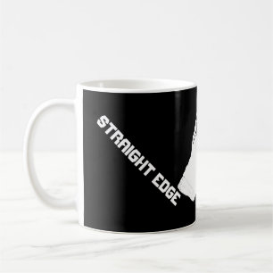 De Café Caneca reta da borda