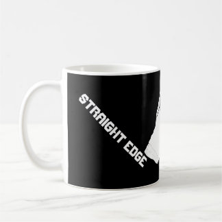De Café Caneca reta da borda