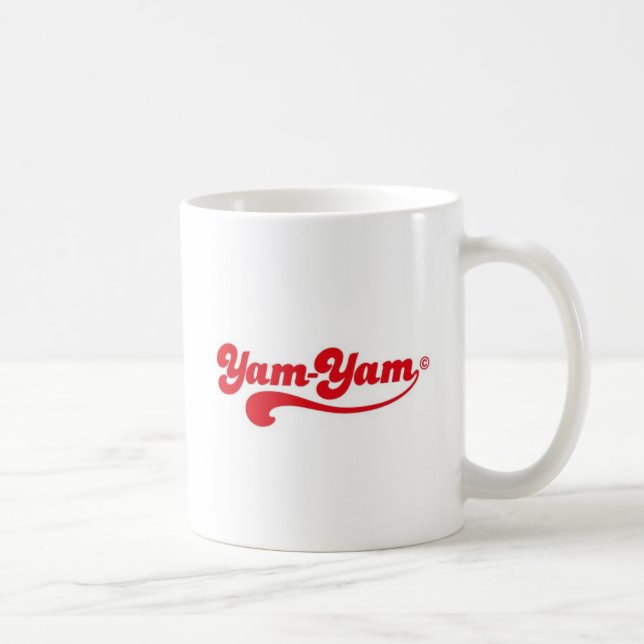 De Café Caneca retro do Yam do Yam (Direita)