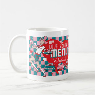 De Café Caneca retro dos namorados do cinema ao ar livre