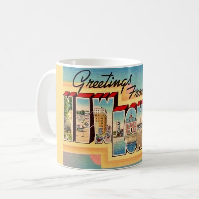 De Café Caneca Retro New London Connecticut (Frente Esquerda)