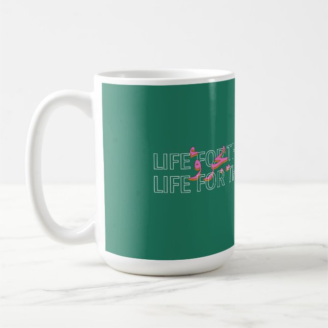 De Café Caneca Retro para Quem Ousa a Vida (Esquerda)