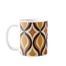 Caneca Retrot Golden Waves