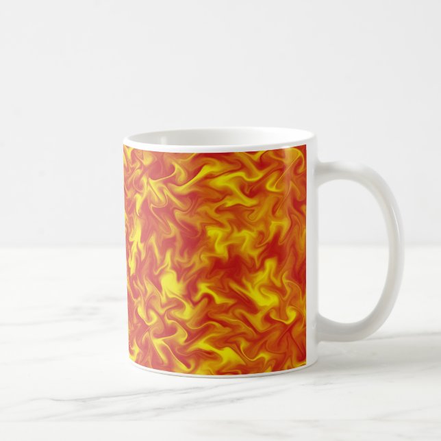 De Café Caneca Ribbons of Fire (Direita)