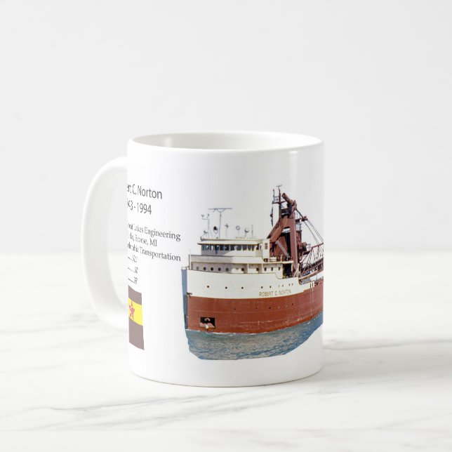 De Café caneca Robert C. Norton (Frente Esquerda)