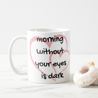 De Café caneca romance