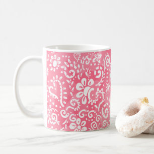 De Café Caneca Rosa