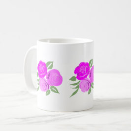 De Café Caneca Rosa Brilhante