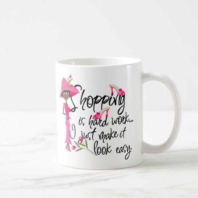 De Café Caneca Rosa Escura (Direita)