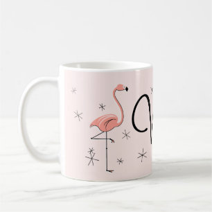 De Café Caneca rosa flamingo 'VIP'