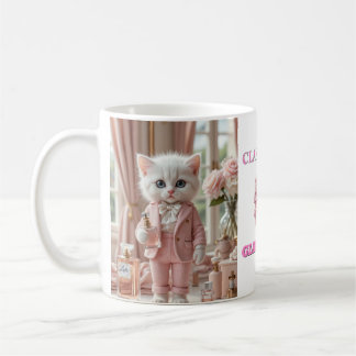 De Café Caneca Rosa - Glam Meow Lola