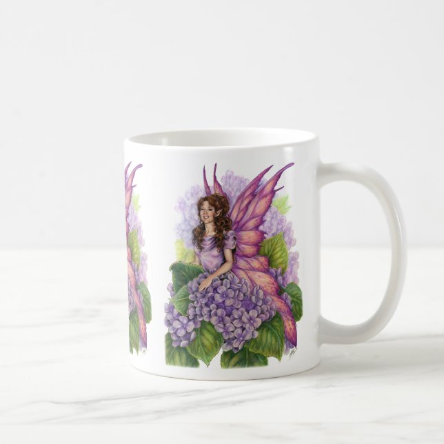 De Café Caneca roxa do duende (Direita)
