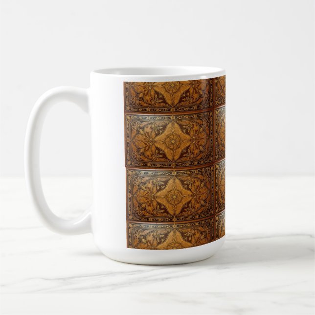 De Café Caneca Rústica Matelassada (Esquerda)